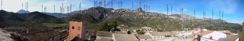 Casa Toful Villa Alfara de Carles Buitenkant foto